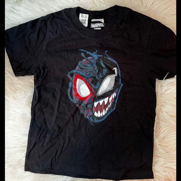 SPIDERMAN MILES MORALES TEE BLACK - Picture 1 of 3